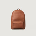 The Philos Brown Leather Backpack