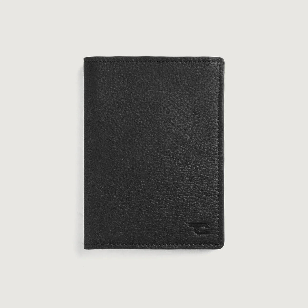 Bernardi Black Leather Travel Wallet