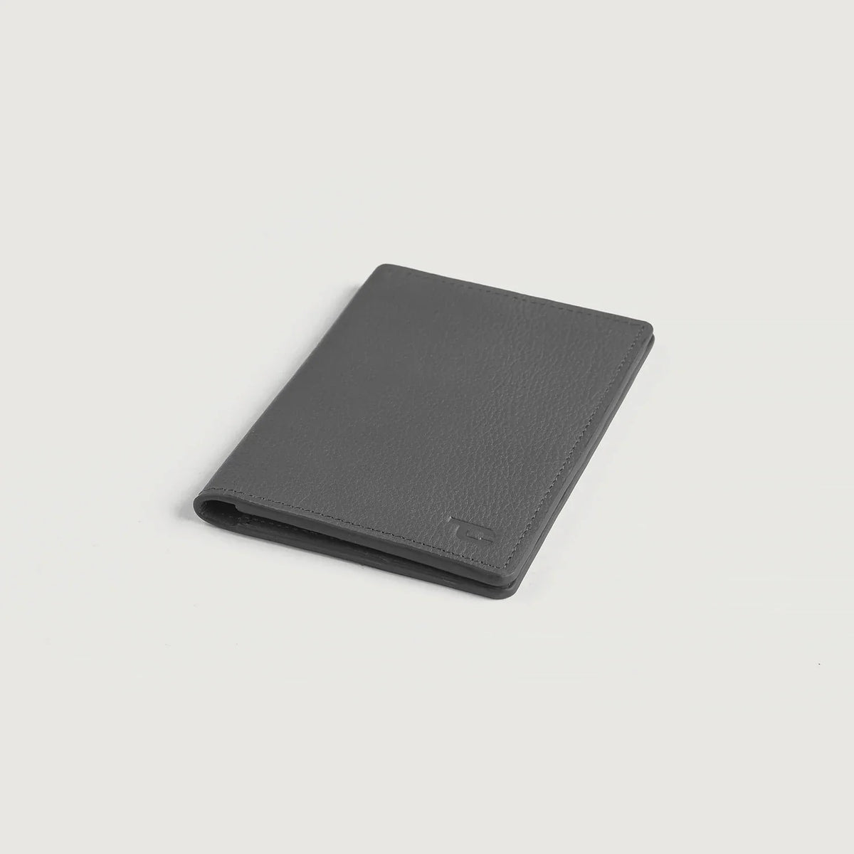 Bernardi Grey Leather Travel Wallet
