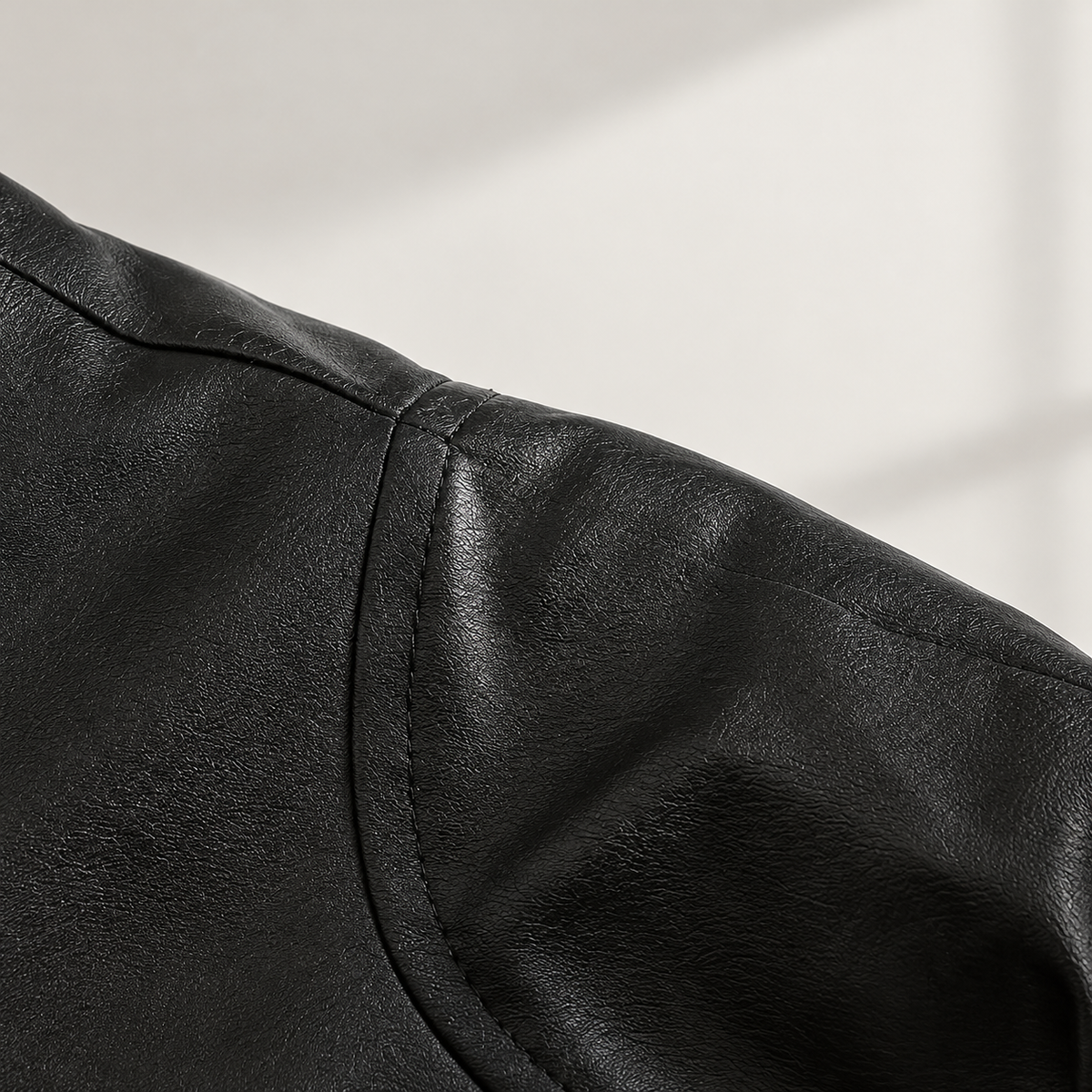 Men's Stand Up Collar Button Up Jacket, A Fashionable New Outfit For Spring And Autumn, Versatile Style, Creating A Handsome Motorcycle Style Jacket