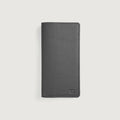 Cameron Grey Leather Long Wallet