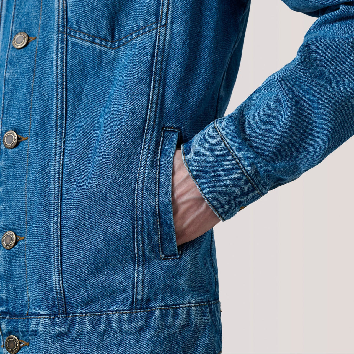 Conard Blue Denim Trucker Jacket