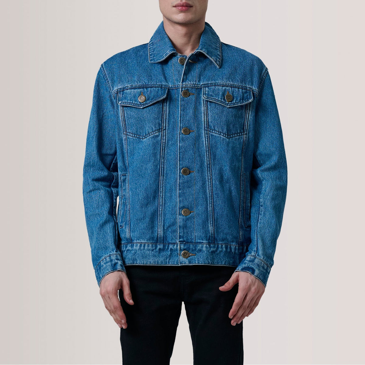 Conard Blue Denim Trucker Jacket