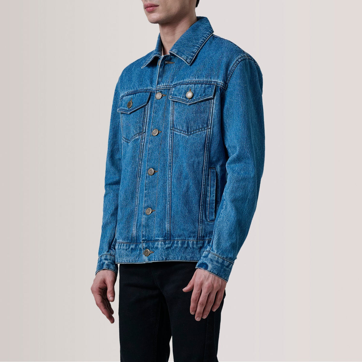 Conard Blue Denim Trucker Jacket
