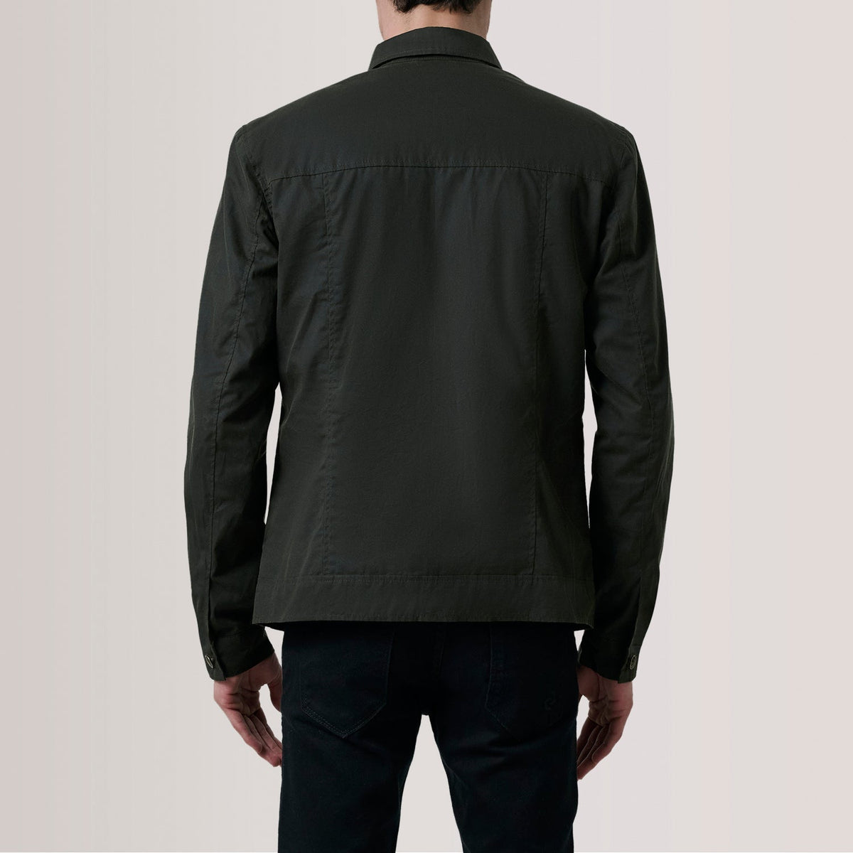 Irwin Olive Waxed Canvas Field Jacket