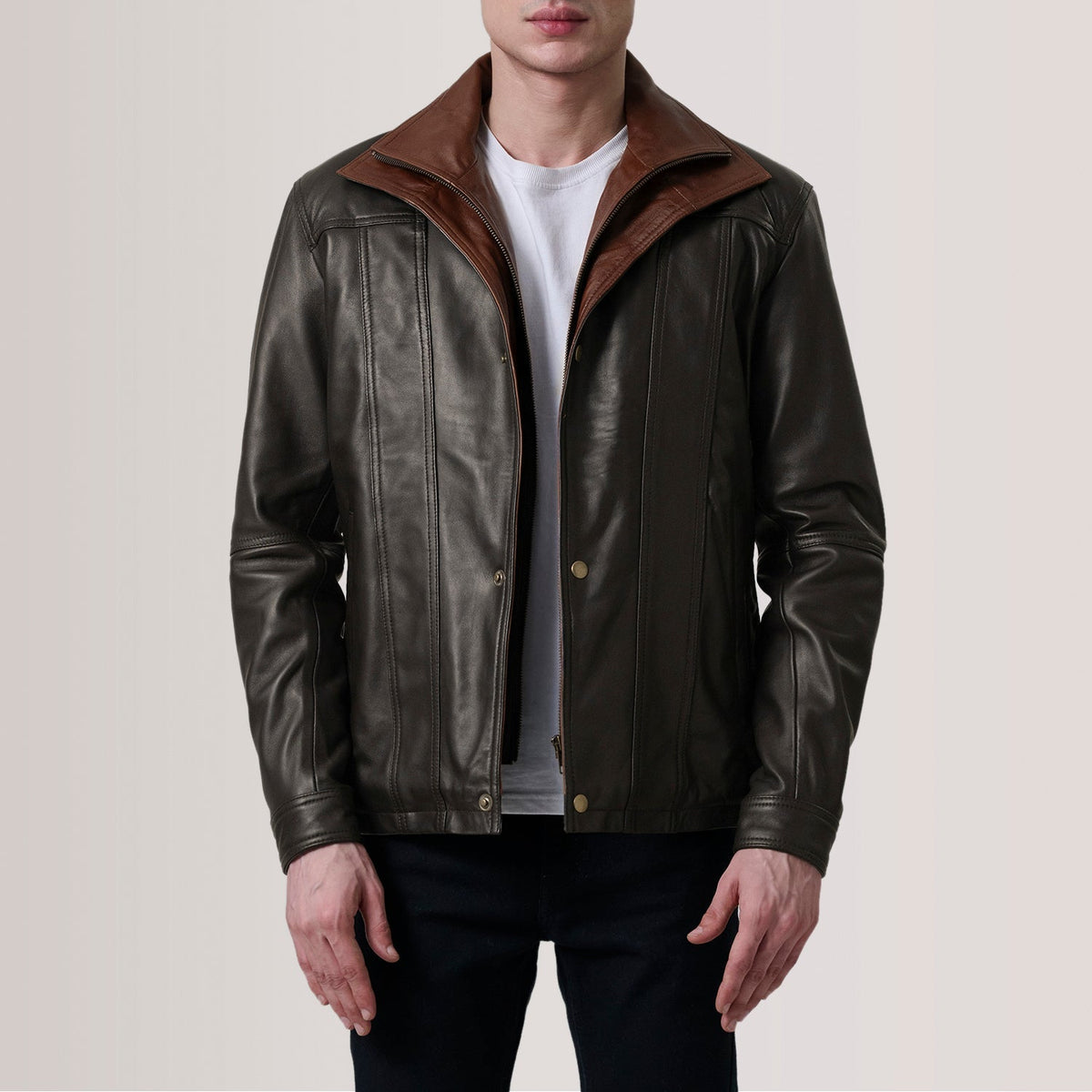Klen Brown Classic Jacket
