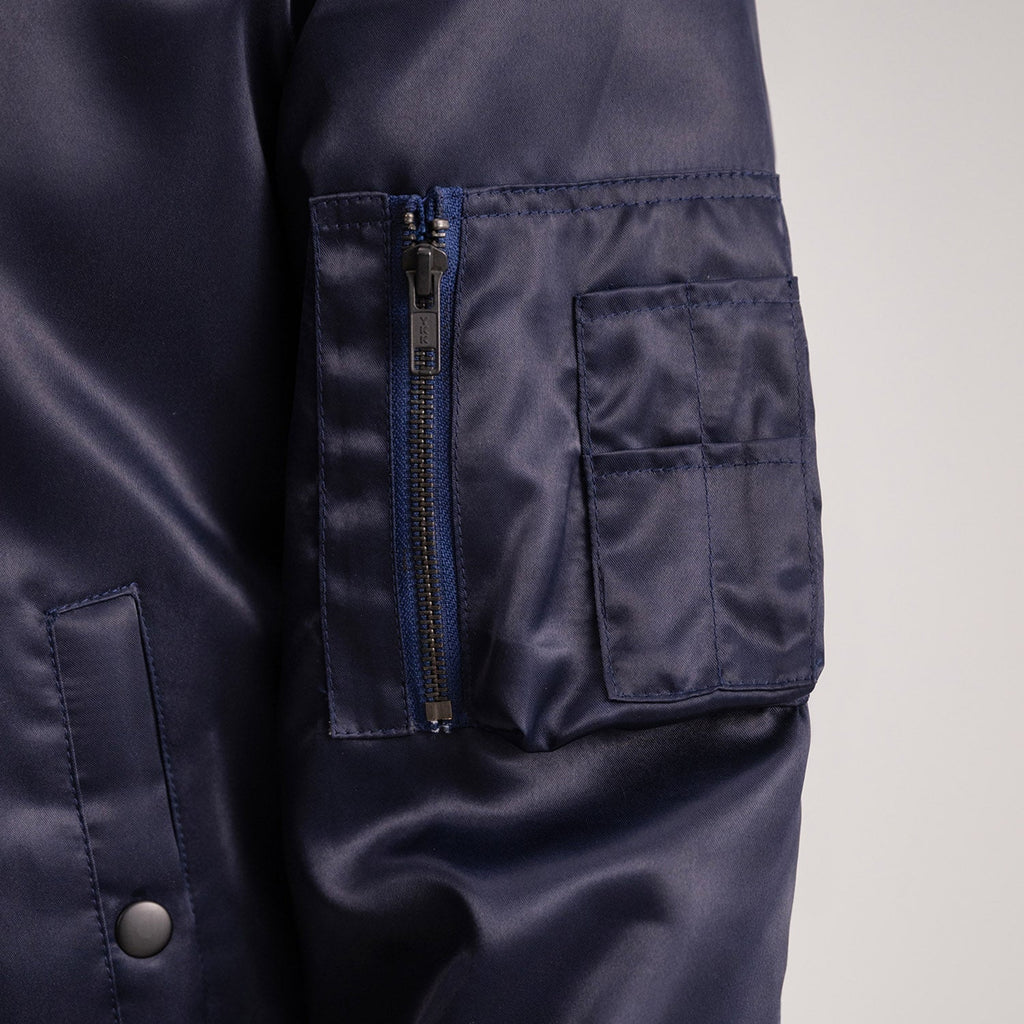 Quinton MA-1 Blue Bomber Jacket