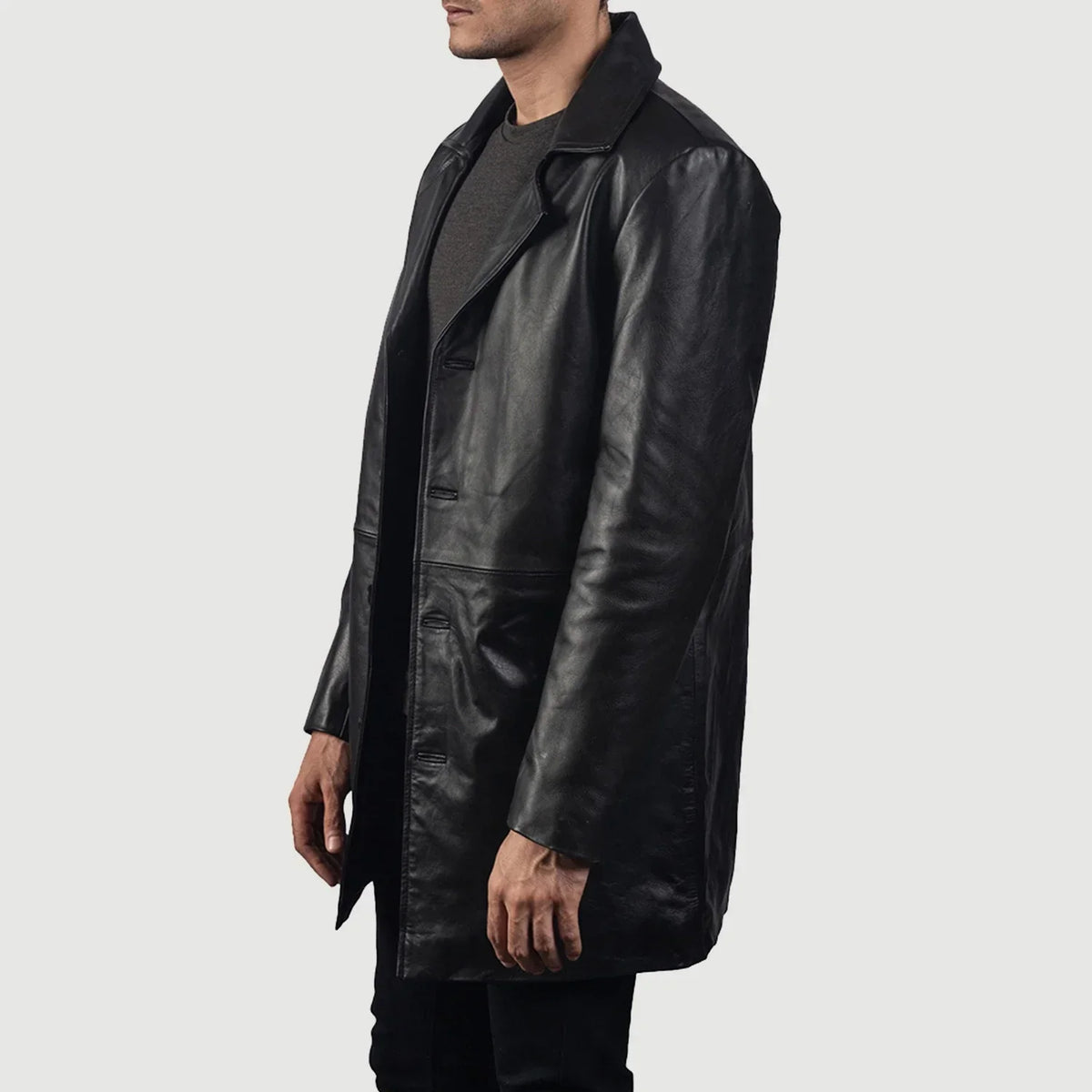 [FS] Classmith Black Leather Coat