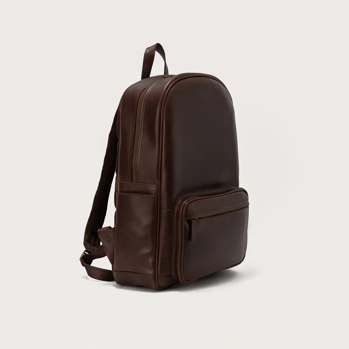 The Philos Vintage Brown Leather Backpack