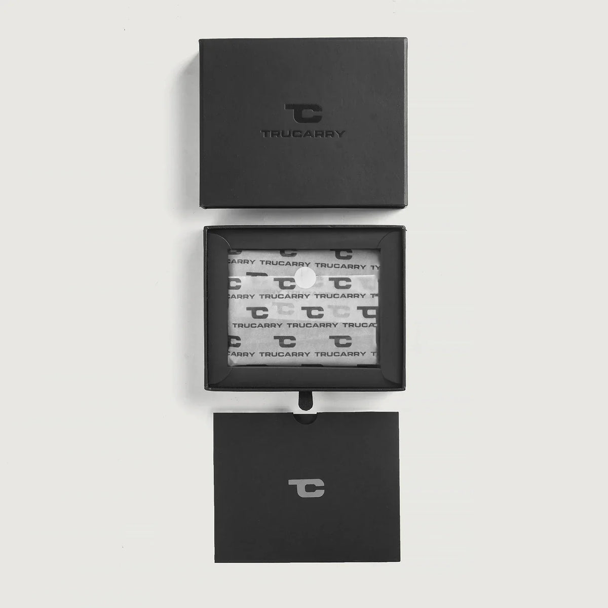 Voren Black Leather Bi-fold Wallet